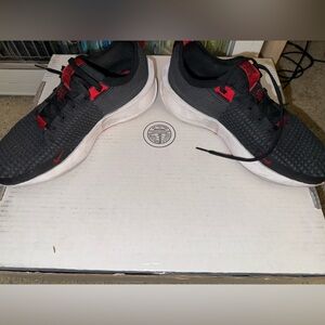 Nike Black and Red Sneakers